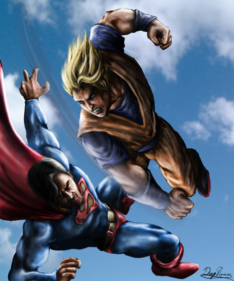 Detail Superman Vs Goku Nomer 26