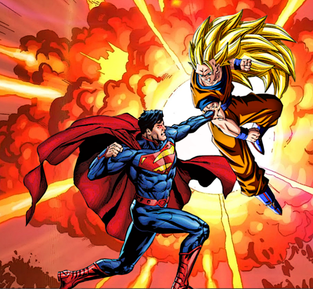 Detail Superman Vs Goku Nomer 5