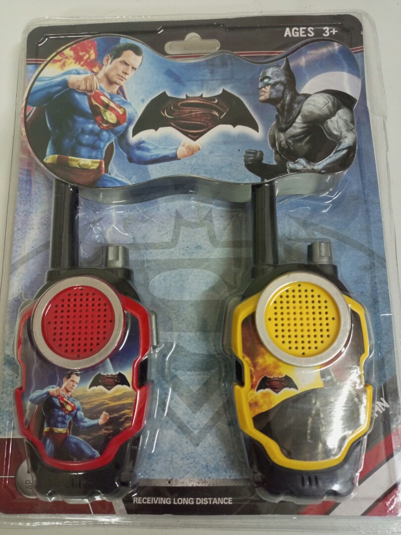 Detail Superman Walkie Talkies Nomer 42