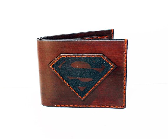 Detail Superman Wallets Leather Nomer 4