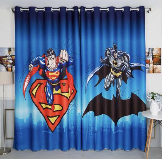 Detail Superman Window Curtains Nomer 17