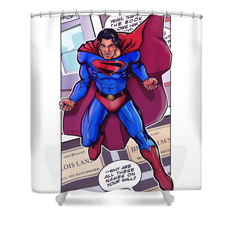 Detail Superman Window Curtains Nomer 52