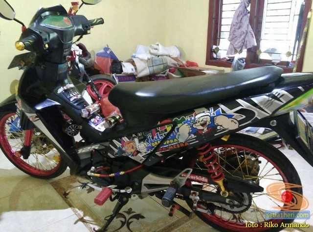 Detail Supra X 125 Variasi Nomer 46