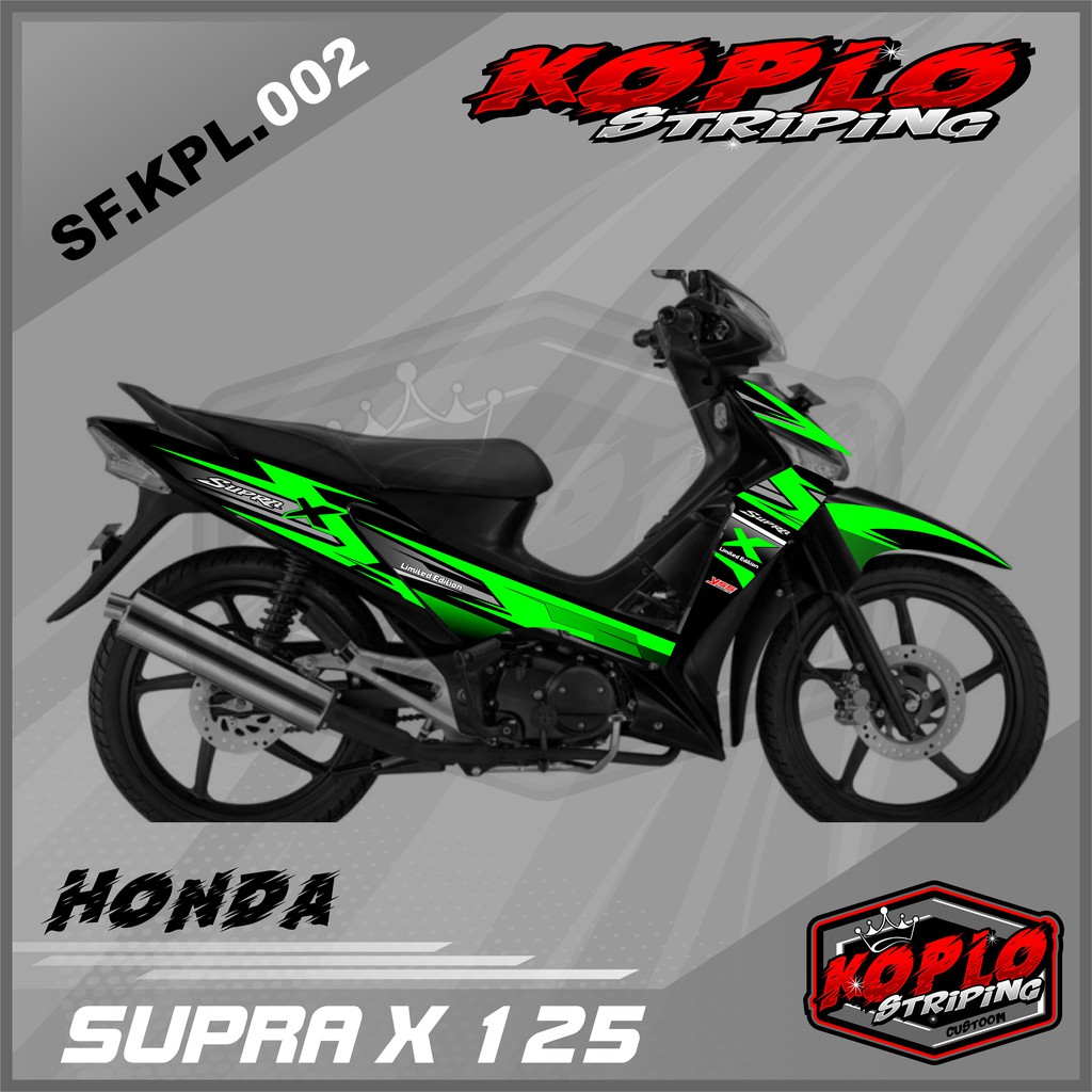 Detail Supra X 125 Variasi Nomer 48