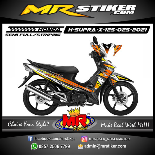 Detail Supra X 125 Variasi Nomer 54