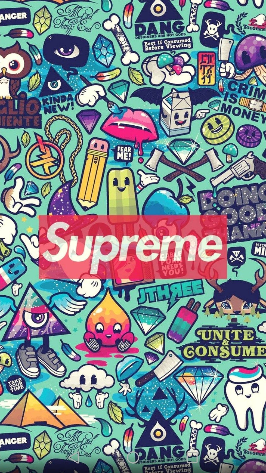 Detail Supreme Iphone Wallpaper Nomer 31