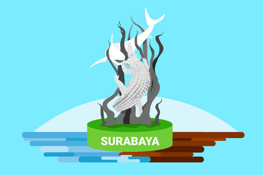 Detail Sura Dan Baya Vector Nomer 13