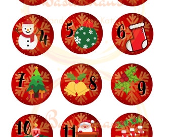 Detail 2 Advent Retro Nomer 10