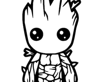 Detail Baby Groot Aufkleber Nomer 22