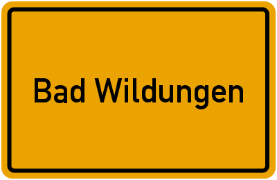Bad Wildungen Umgebungskarte - KibrisPDR