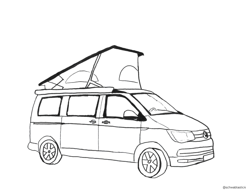 Detail Camper Gezeichnet Nomer 21