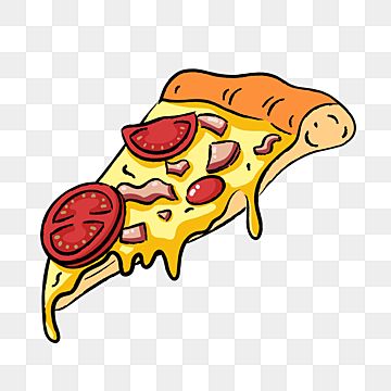 Detail Cartoon Pizza Png Nomer 19