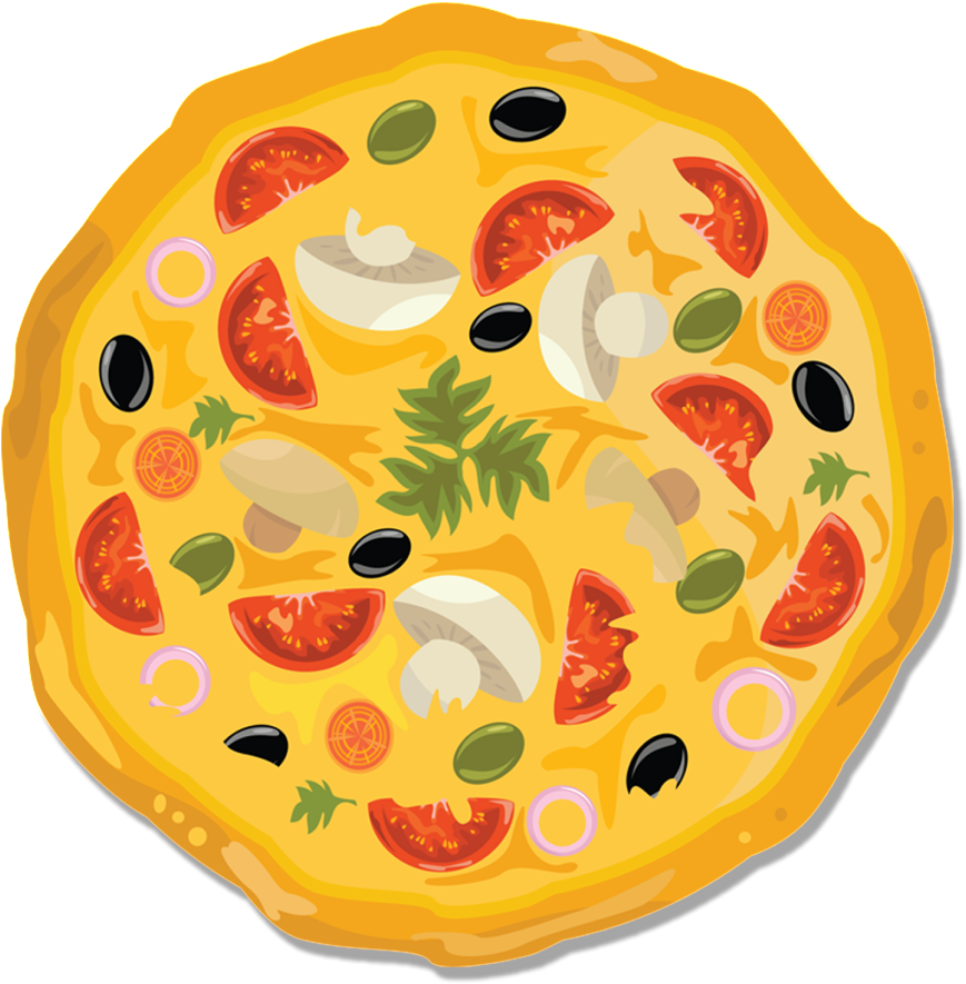 Detail Cartoon Pizza Png Nomer 20