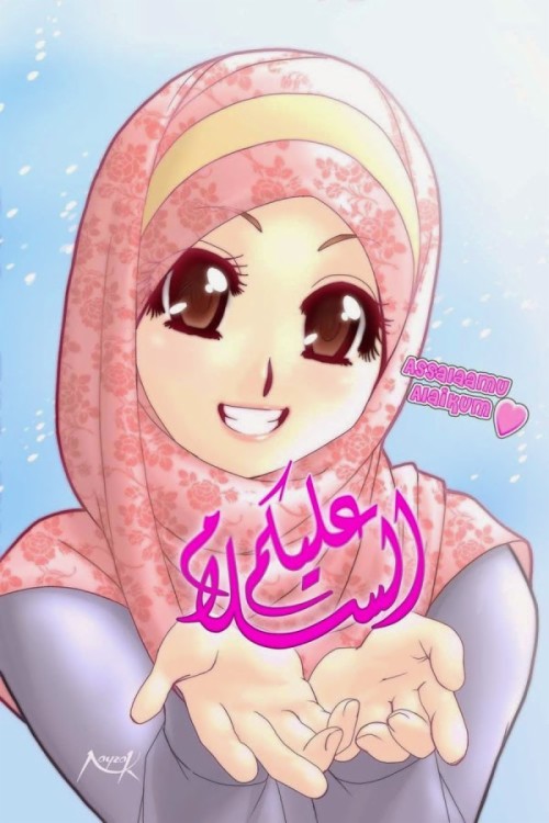 Detail Download Gambar Kartun Berhijab Nomer 38