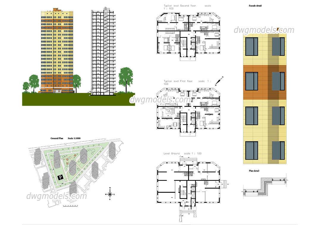 Detail Download Gambar Kerja Dwg Nomer 49