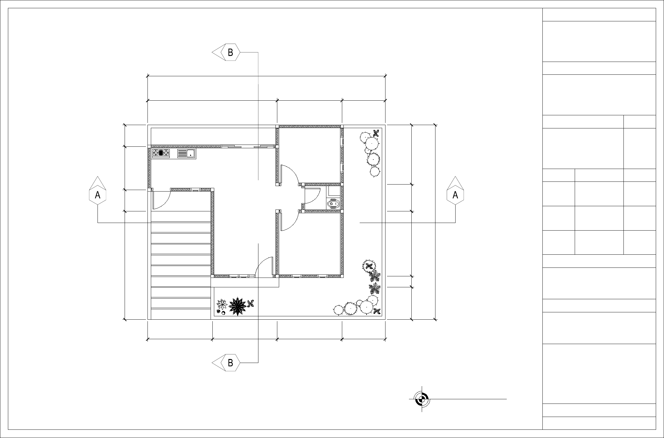 Detail Download Gambar Kerja Rumah Type 45 Nomer 13