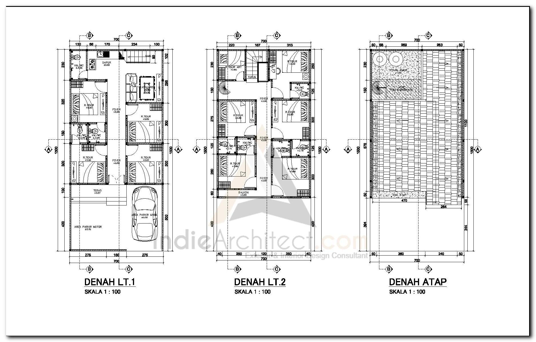 Detail Download Gambar Kerja Rumah Type 45 Nomer 32