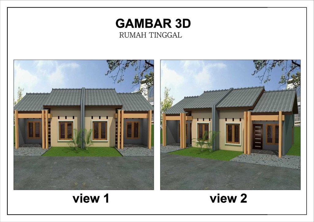 Detail Download Gambar Kerja Rumah Type 45 Nomer 9