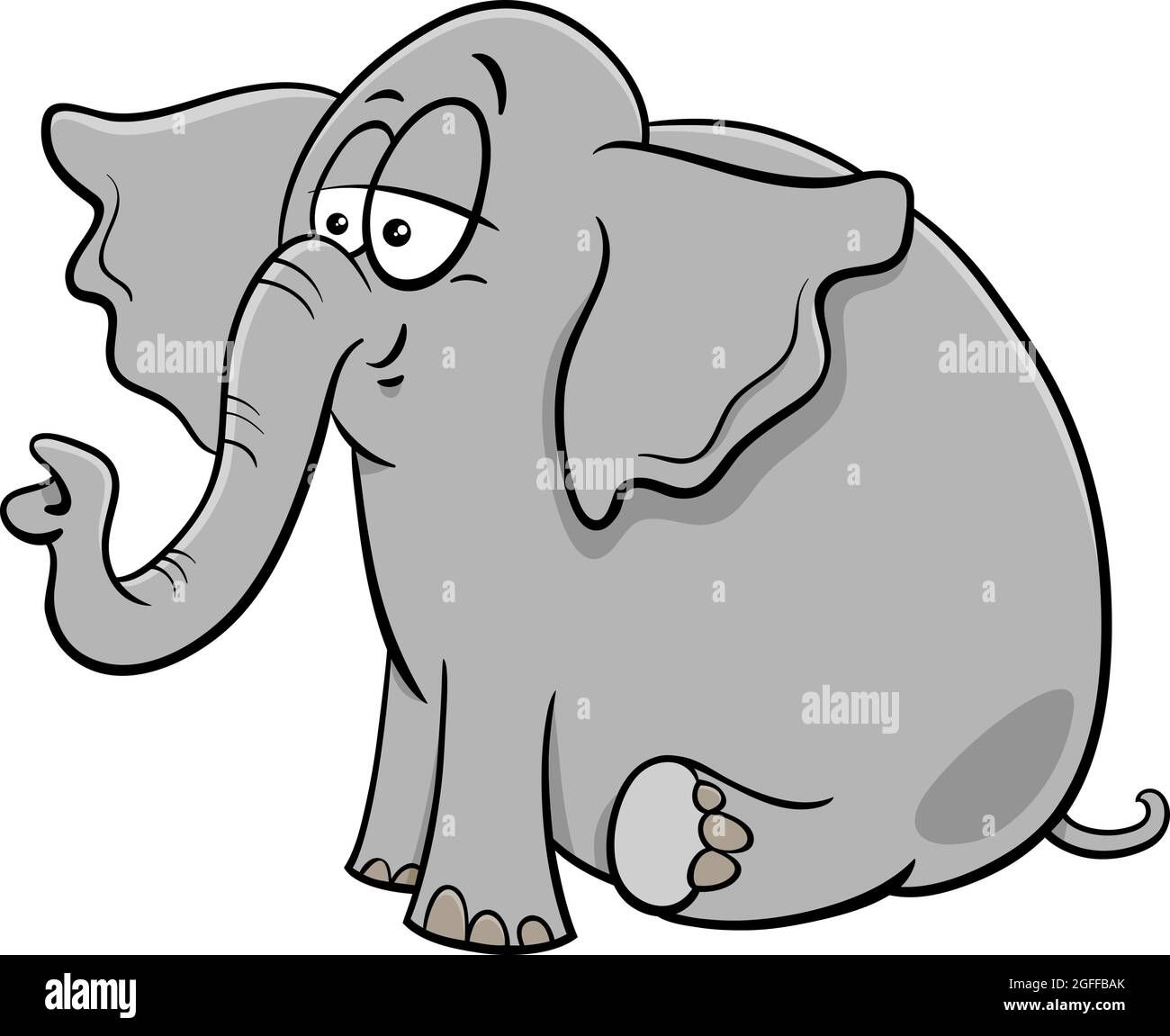 Download Elefant Comic Zeichnung Nomer 7