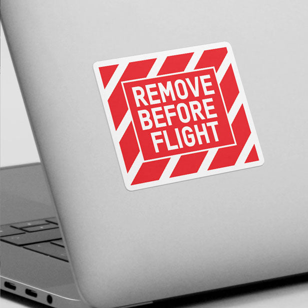 Detail Remove Before Flight Sticker Nomer 3