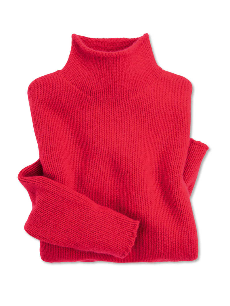 Detail Roter Wollpullover Nomer 9