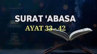 Detail Surat Abasa Ayat 33 Nomer 18