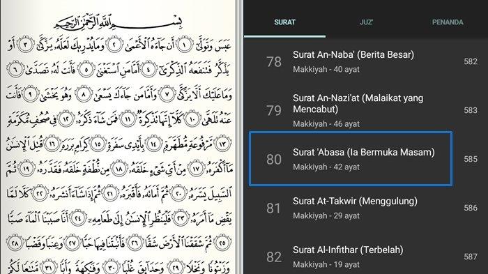 Detail Surat Abasa Latin Nomer 5