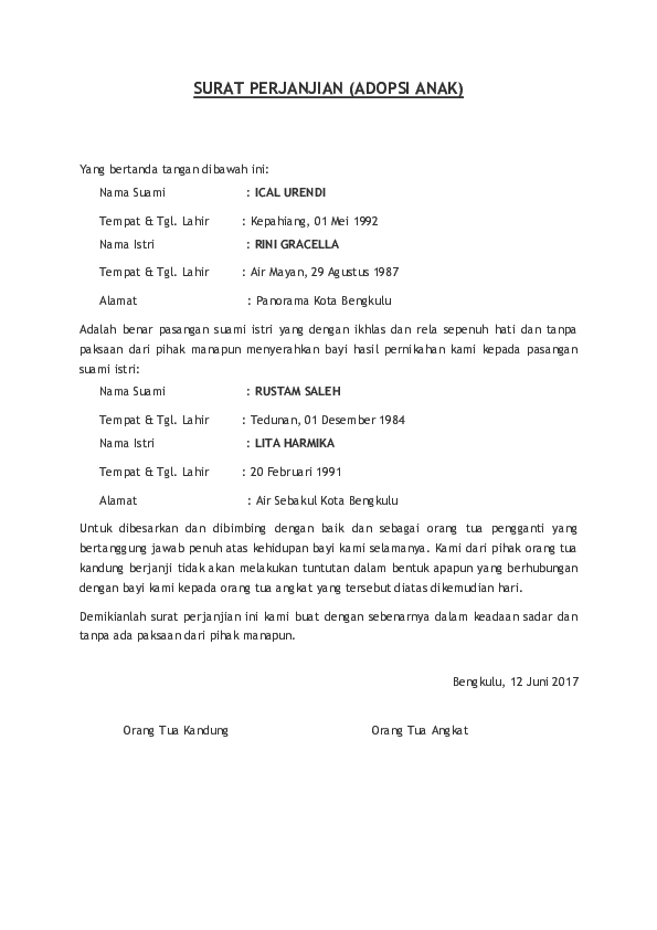 Detail Surat Adopsi Anak Nomer 3