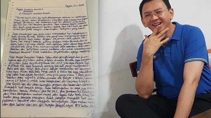 Detail Surat Ahok Dari Dalam Penjara Nomer 5