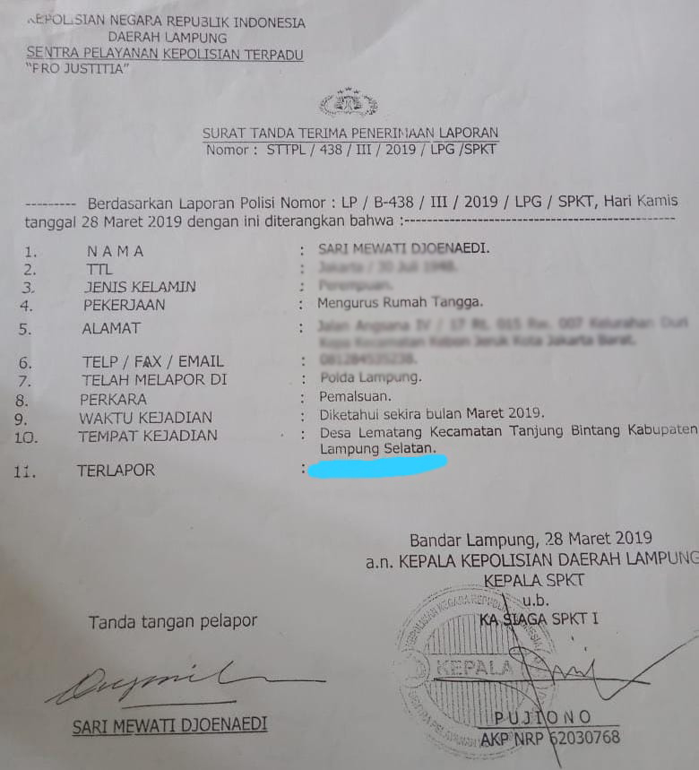 Detail Surat Ajb Tanah Nomer 3