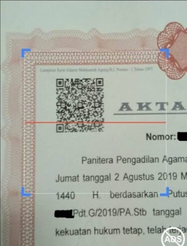 Detail Surat Akta Cerai Nomer 24