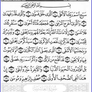 Detail Surat Al A La Lengkap Nomer 15