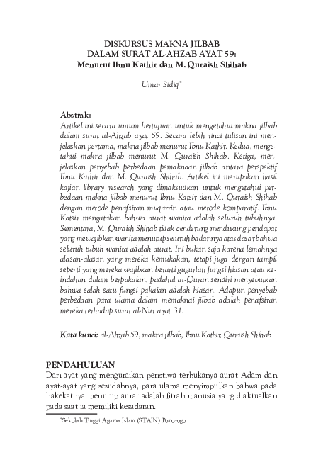 Detail Surat Al Ahzab Ayat 59 Nomer 36
