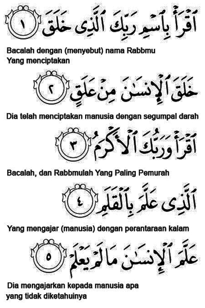 Detail Surat Al Alaq Ayat 1 10 Nomer 48