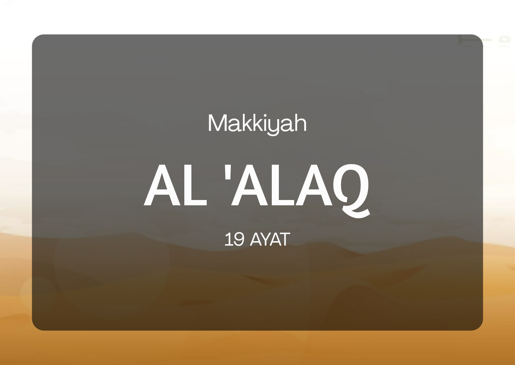 Detail Surat Al Alaq Ayat 4 Nomer 30