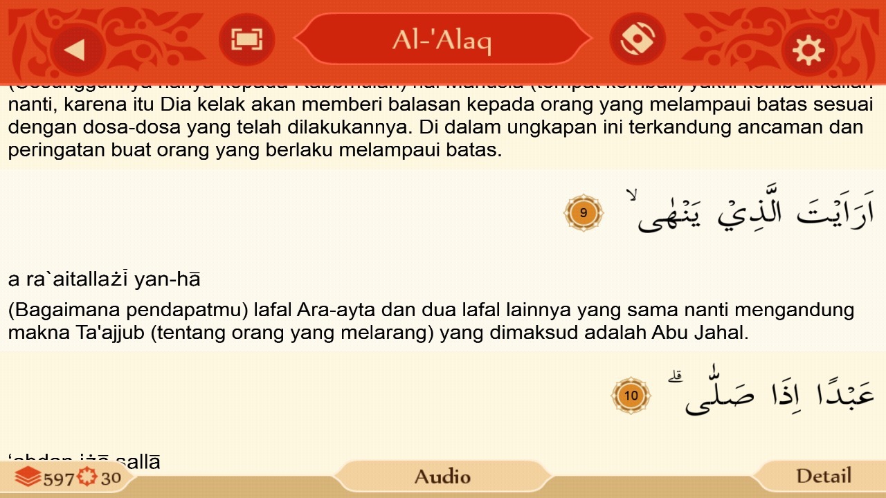 Detail Surat Al Alaq Ayat 6 10 Nomer 32
