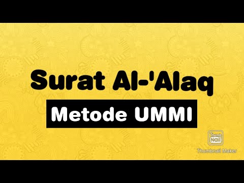 Detail Surat Al Alaq Metode Ummi Nomer 8