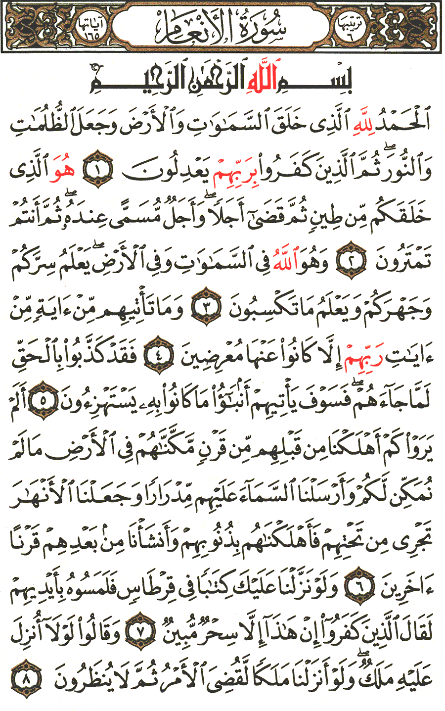 Detail Surat Al An Am Ayat 1 Nomer 4