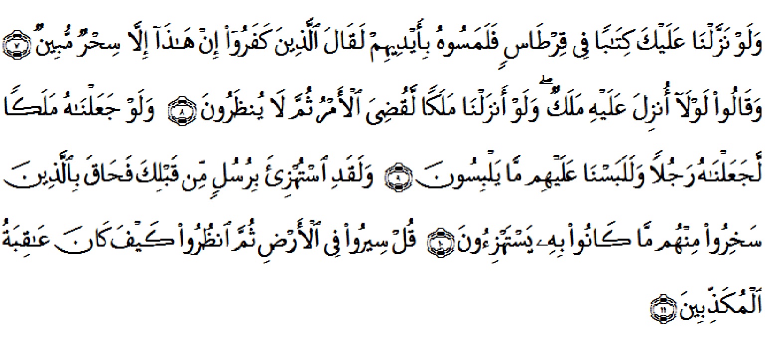 Detail Surat Al Anam Ayat 1 Nomer 22