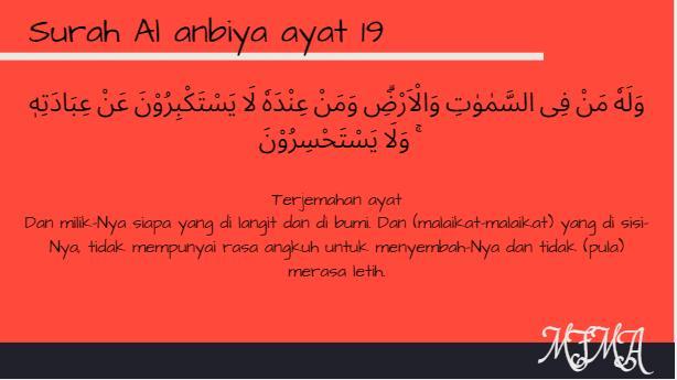 Detail Surat Al Anbiya Ayat 19 Nomer 5