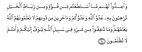 Detail Surat Al Anfal Ayat 40 Nomer 21