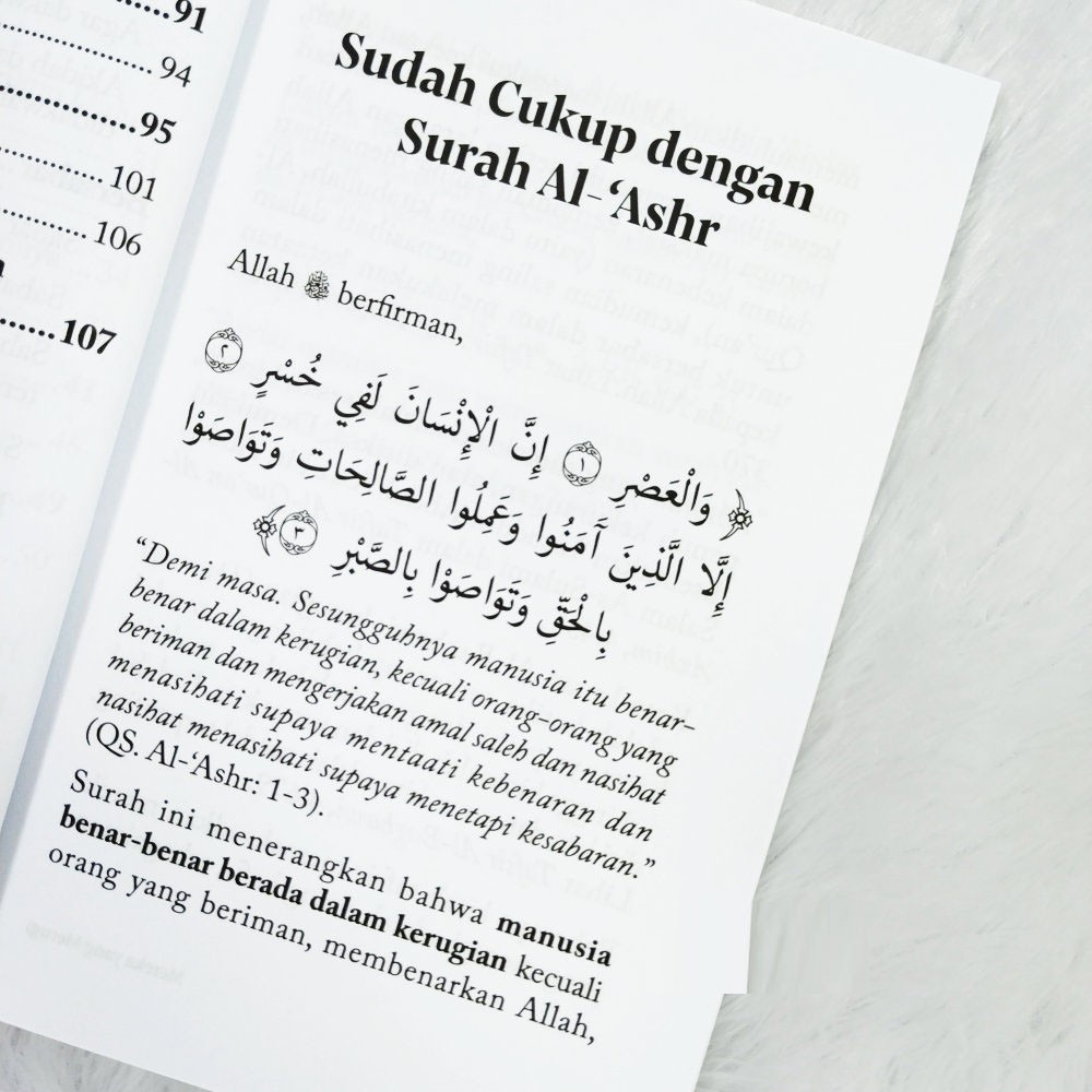 Detail Surat Al Ashr Berisi Tentang Nomer 41