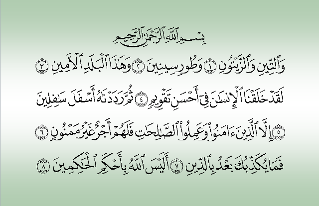 Detail Surat Al At Tin Nomer 11