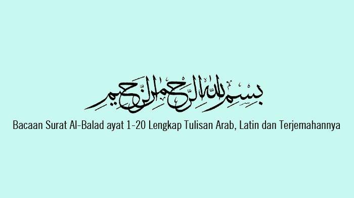 Detail Surat Al Balad Latin Nomer 11