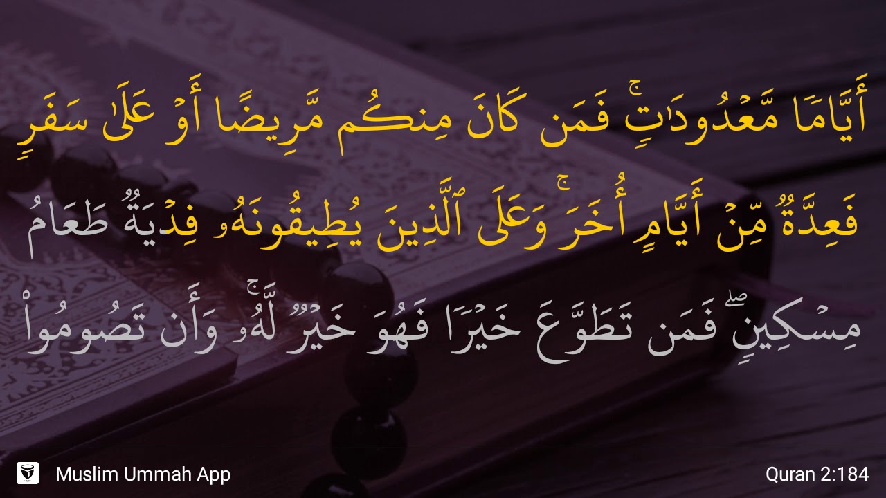 Detail Surat Al Baqarah 184 Nomer 5