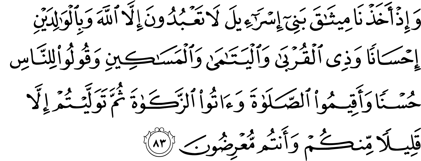 Detail Surat Al Baqarah 2 83 Nomer 2