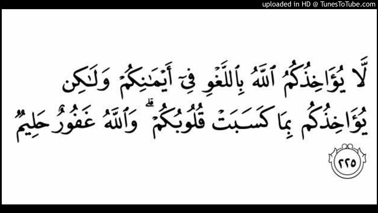 Detail Surat Al Baqarah 225 Nomer 7