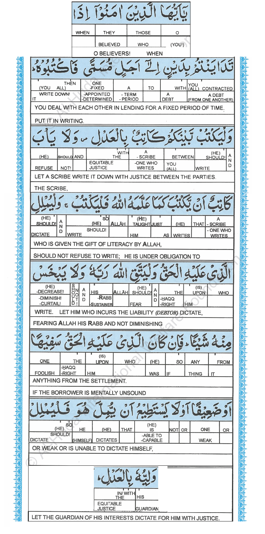 Detail Surat Al Baqarah 283 Nomer 24