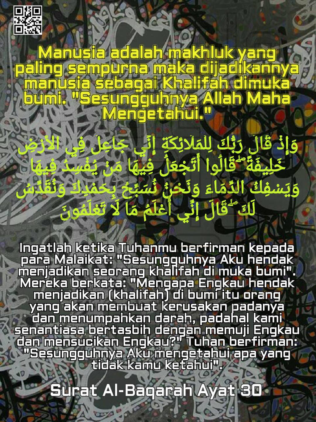 Detail Surat Al Baqarah 30 Nomer 30