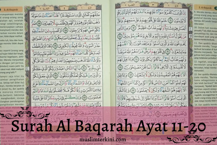 Detail Surat Al Baqarah Ayat 10 20 Nomer 18